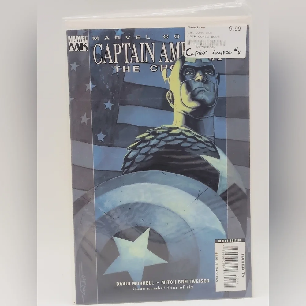 Captain America The Chosen Comic Book Set Of 7 # 1, 2, 2 variant, 3, 4, 5,6